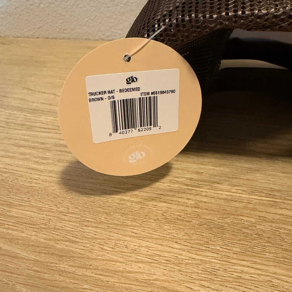 GLO Redeemed Brown Trucker Hat - Picture 2 of 3